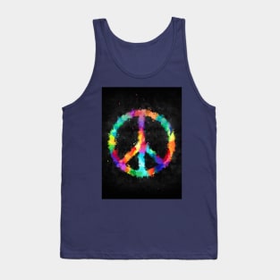 Peace mark Tank Top